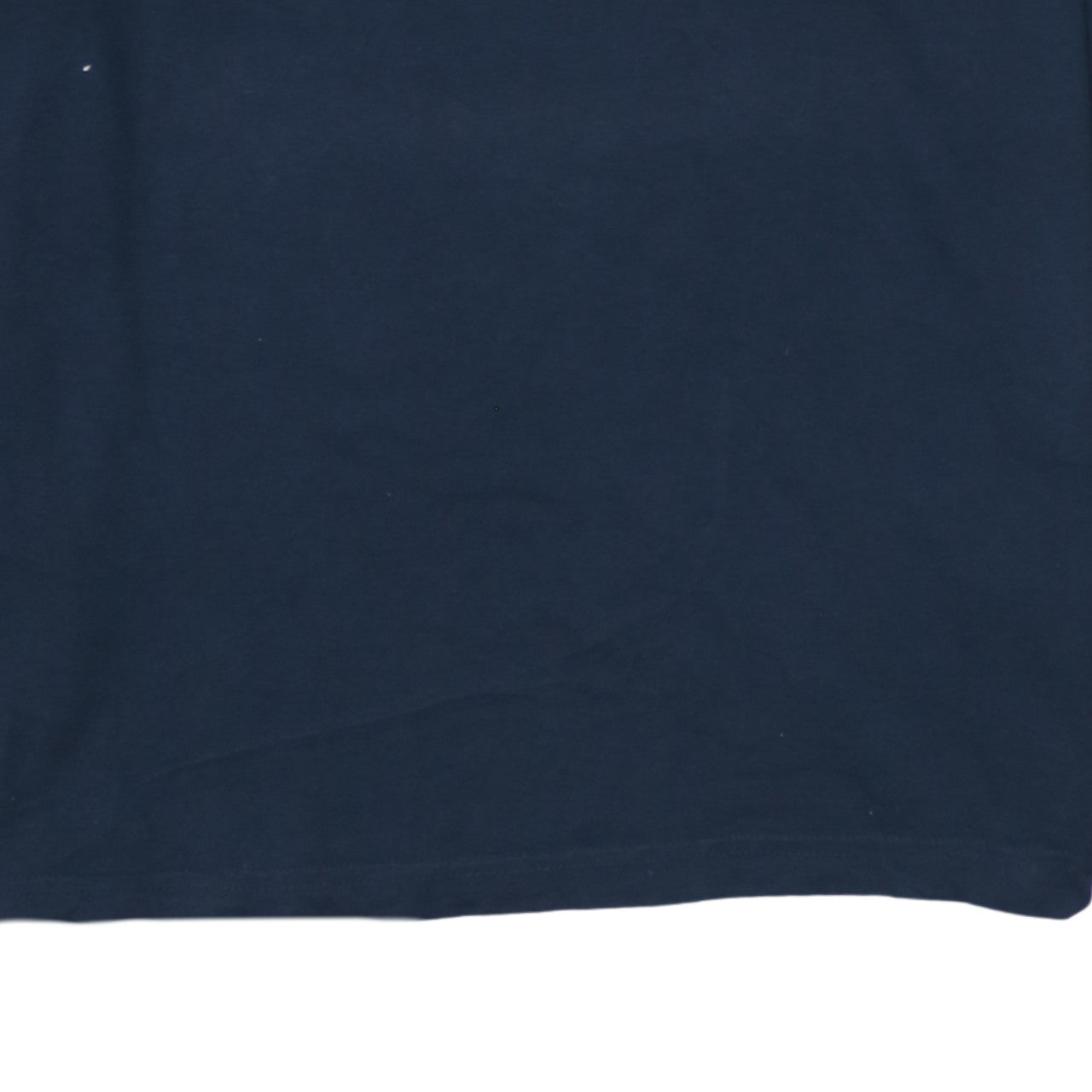 Champion Men's Navy Blue Long Sleeve Crew Neck T-Shirt Size L