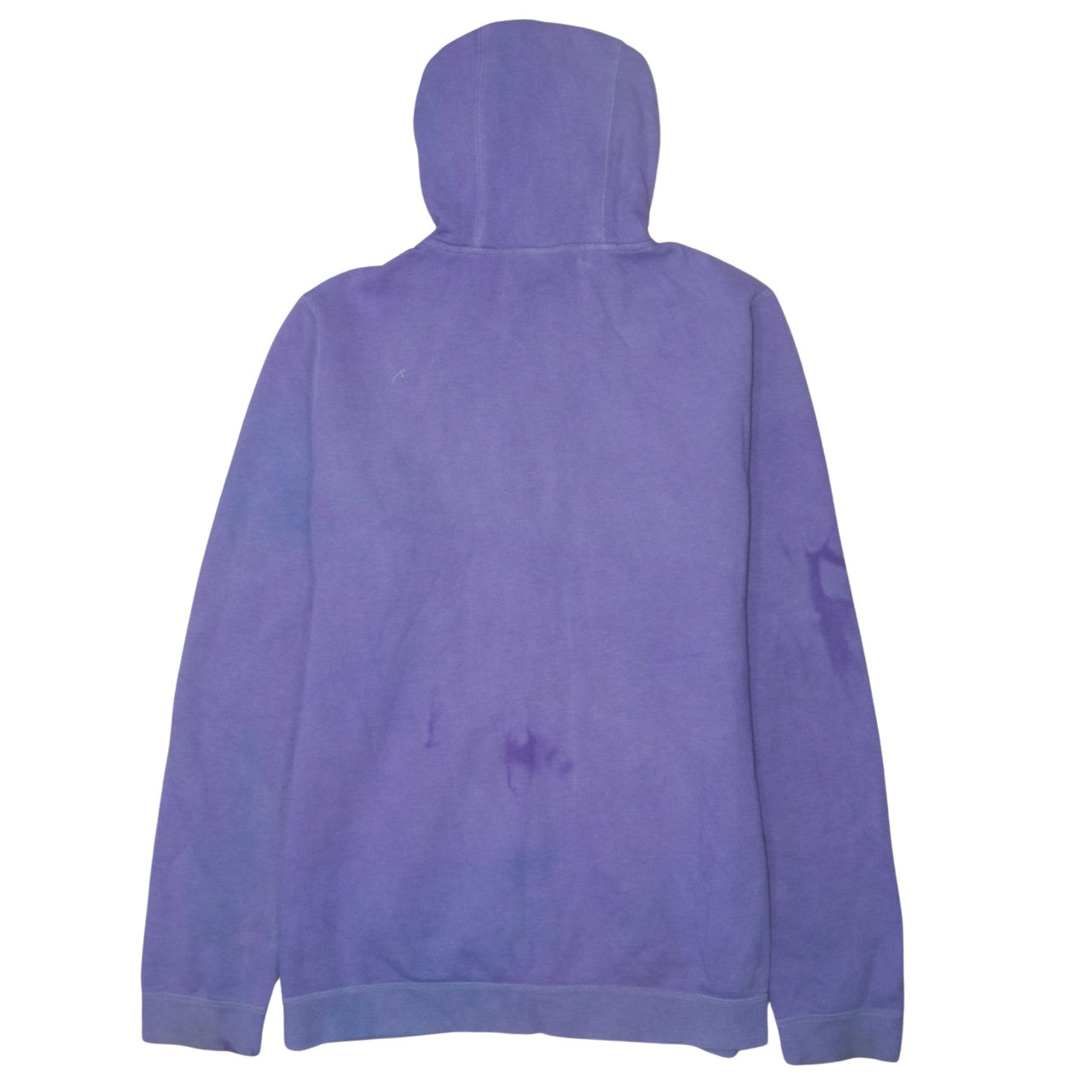 Nike Men's Purple Full Zip Hoodie L Fleece Casual Sweatshirt