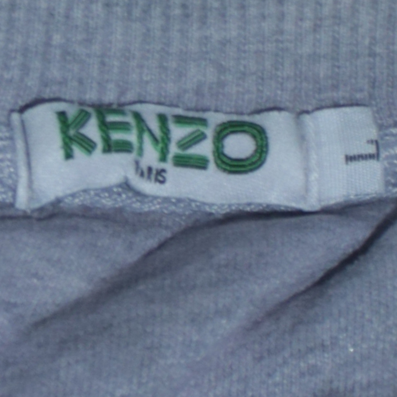 Kenzo Men Grey Eye Embroidered Graphic Sweatshirt Size L