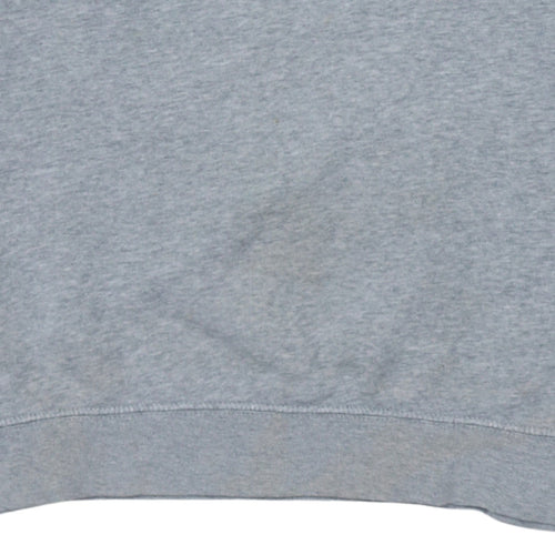 Nike Womens Grey Small Pullover Sweatshirt Classic Crew Neck