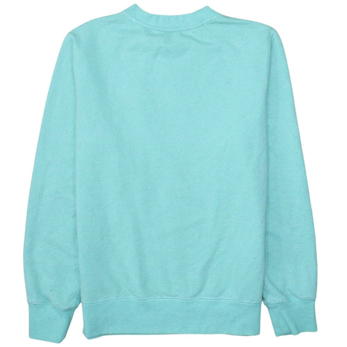 The North Face Womens Blue Small Crew Neck Pullover Sweatshirt