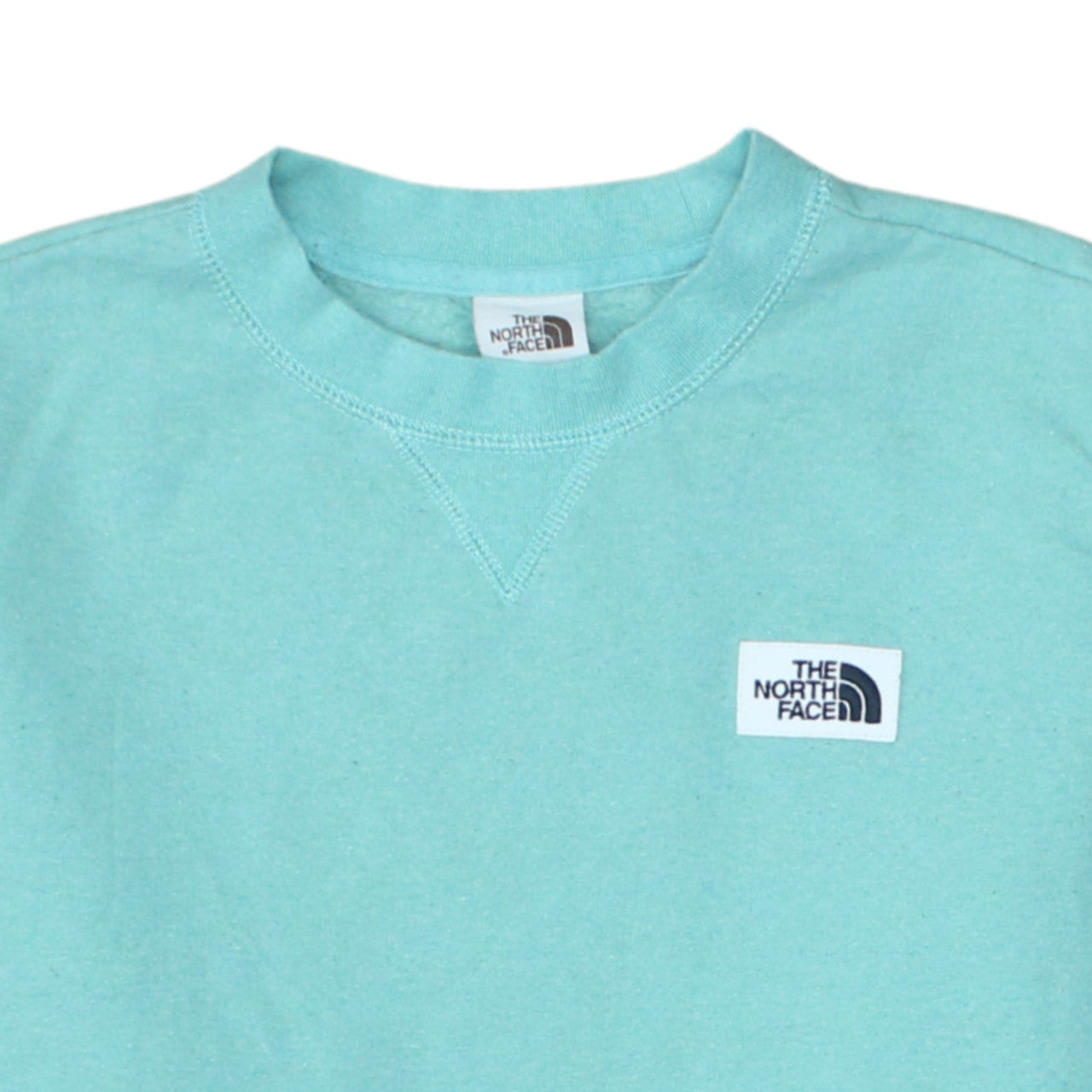 The North Face Womens Blue Small Crew Neck Pullover Sweatshirt