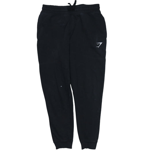 Gymshark Mens Black Small Jogger Fleece Activewear Trousers