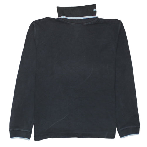 Puma Men’s Black XS Long Sleeve Polo Shirt