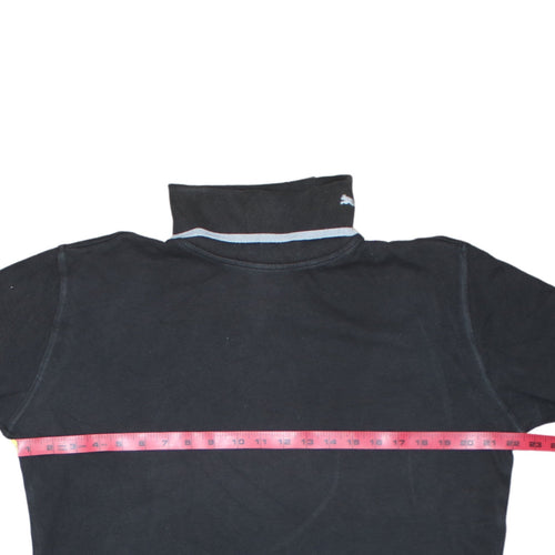 Puma Men’s Black XS Long Sleeve Polo Shirt