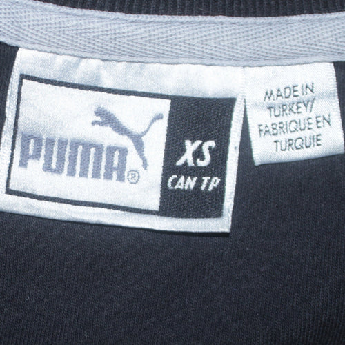 Puma Men’s Black XS Long Sleeve Polo Shirt