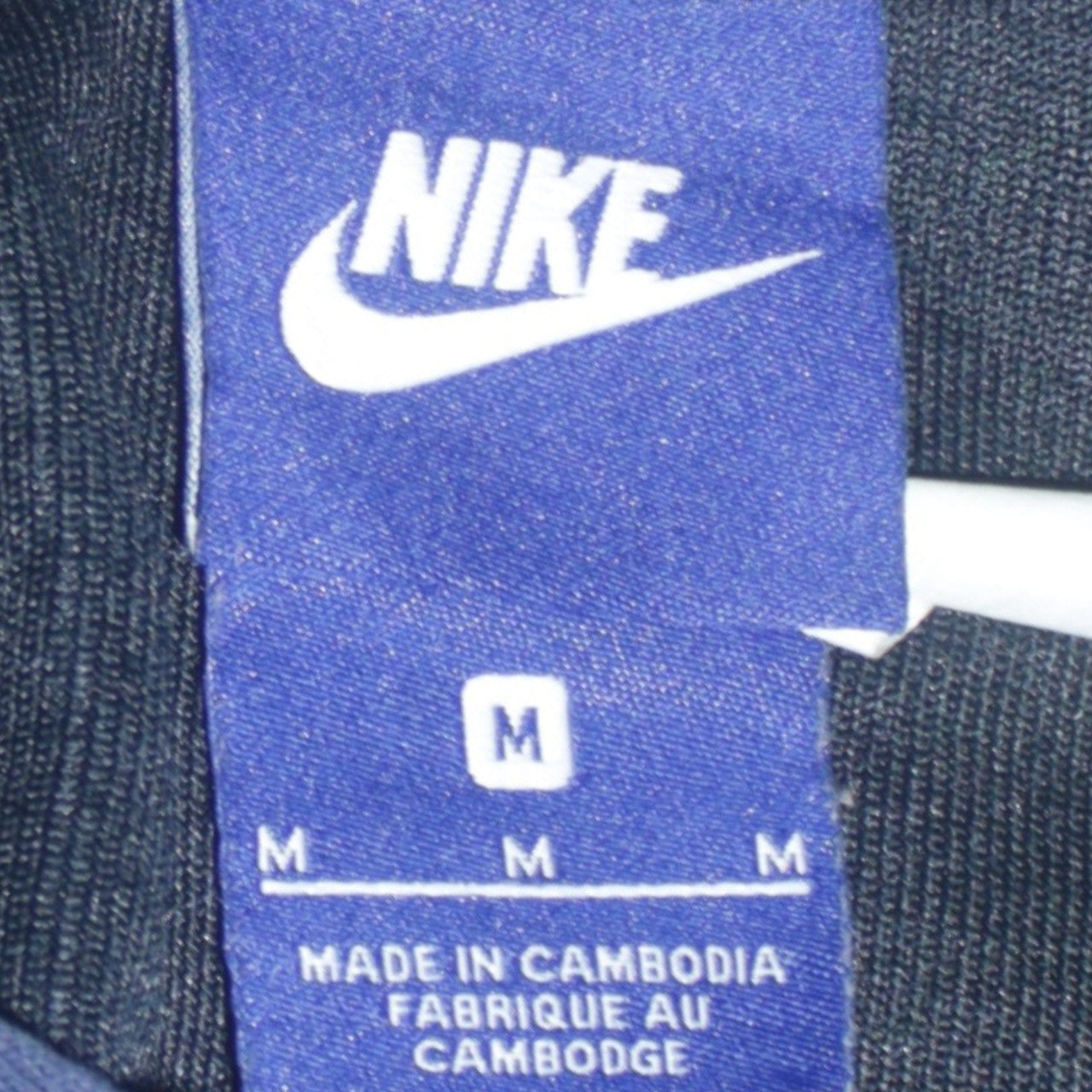 Nike Men's Blue Pullover Hoodie M Regular Fit Sportswear