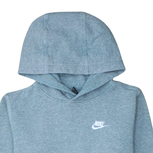 Nike Boys Blue Pullover Hoodie XL Standard Fit Fleece Sweatshirt