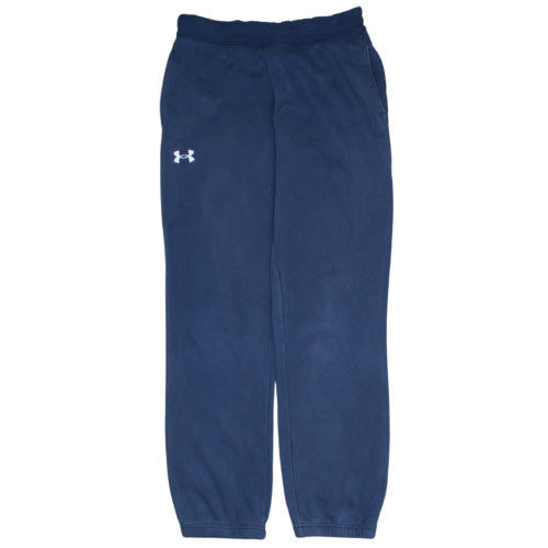 Under Armour Mens Blue Fleece Jogger Sweatpants Size Small Athletic Fit