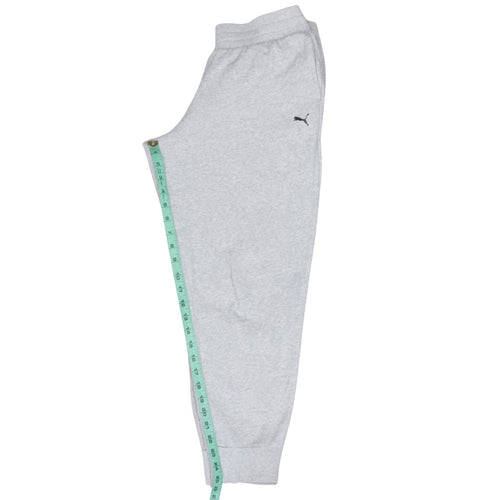 Puma Men's Grey Jogger Sweatpants M Regular Fit Activewear