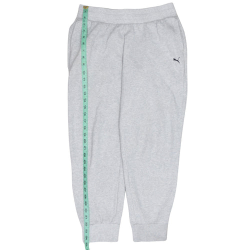 Puma Men's Grey Jogger Sweatpants M Regular Fit Activewear