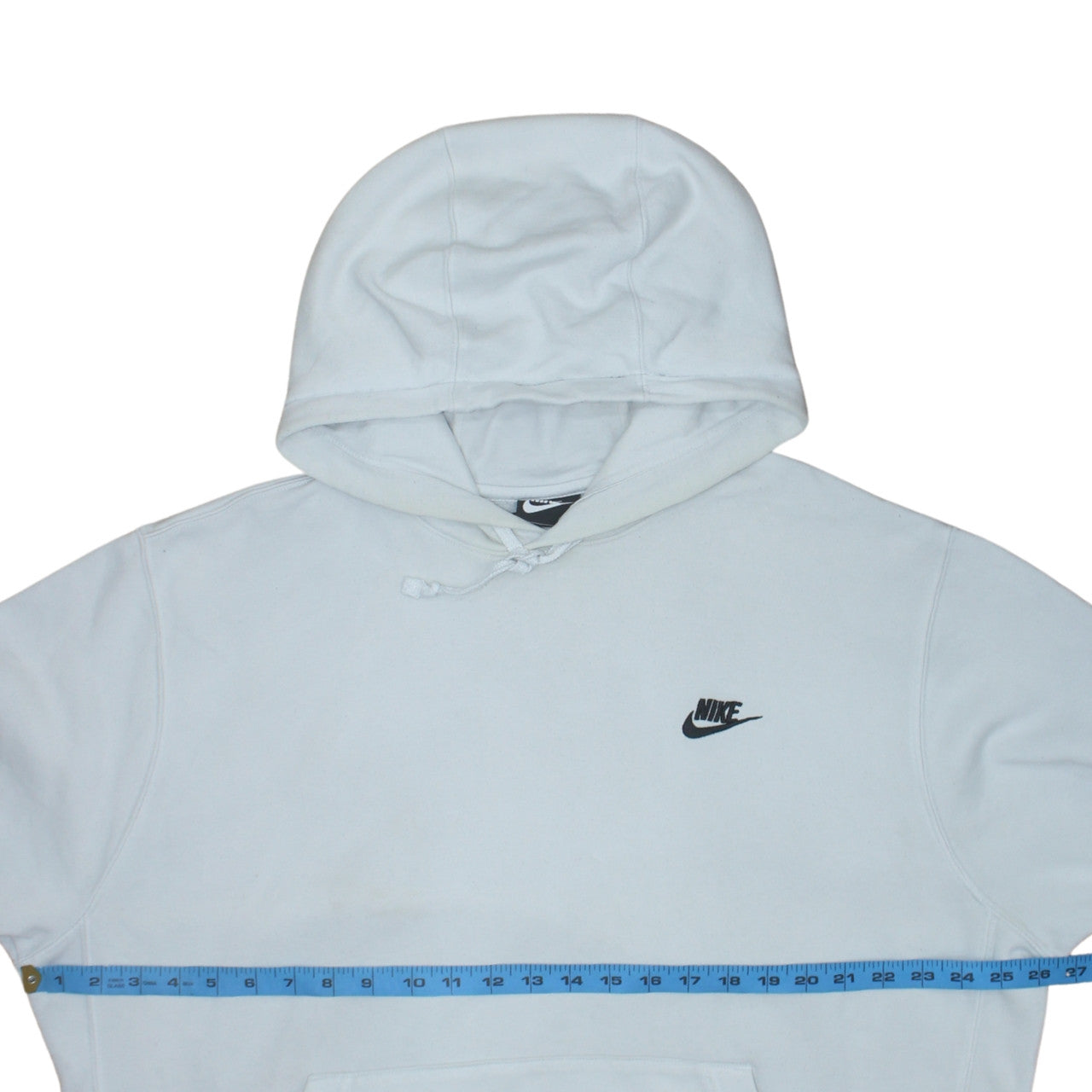Nike Men's White XL Pullover Hoodie Fleece Sweatshirt