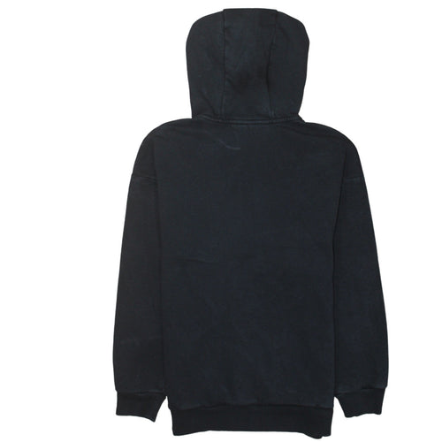 The North Face Womens Black Pullover Hoodie Size L Cotton Blend