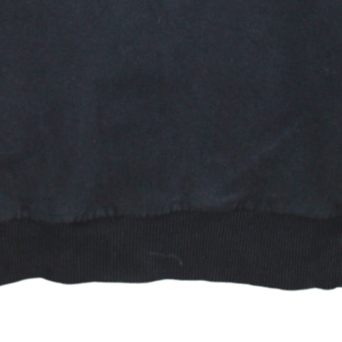 The North Face Womens Black Pullover Hoodie Size L Cotton Blend