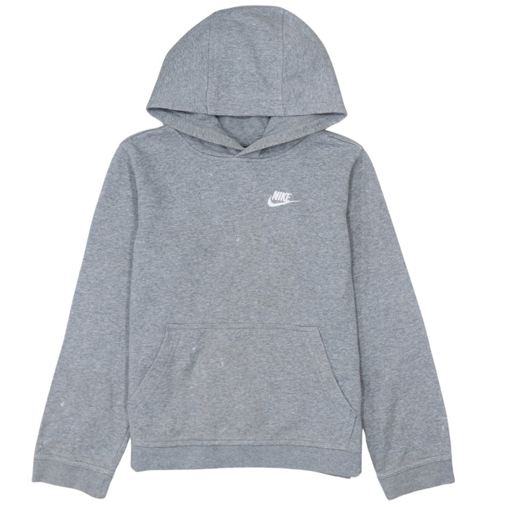 Nike Boys Grey Pullover Hoodie Size L 147-155cm Standard Fit