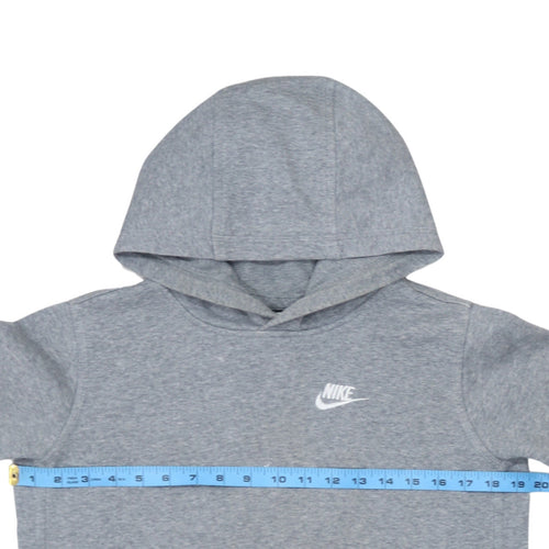 Nike Boys Grey Pullover Hoodie Size L 147-155cm Standard Fit