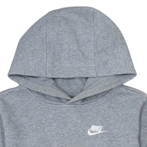 Nike Boys Grey Pullover Hoodie Size L 147-155cm Standard Fit