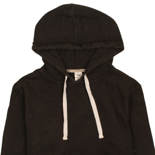 Calvin Klein Womens Black Hoodie Medium Pullover Cotton Blend