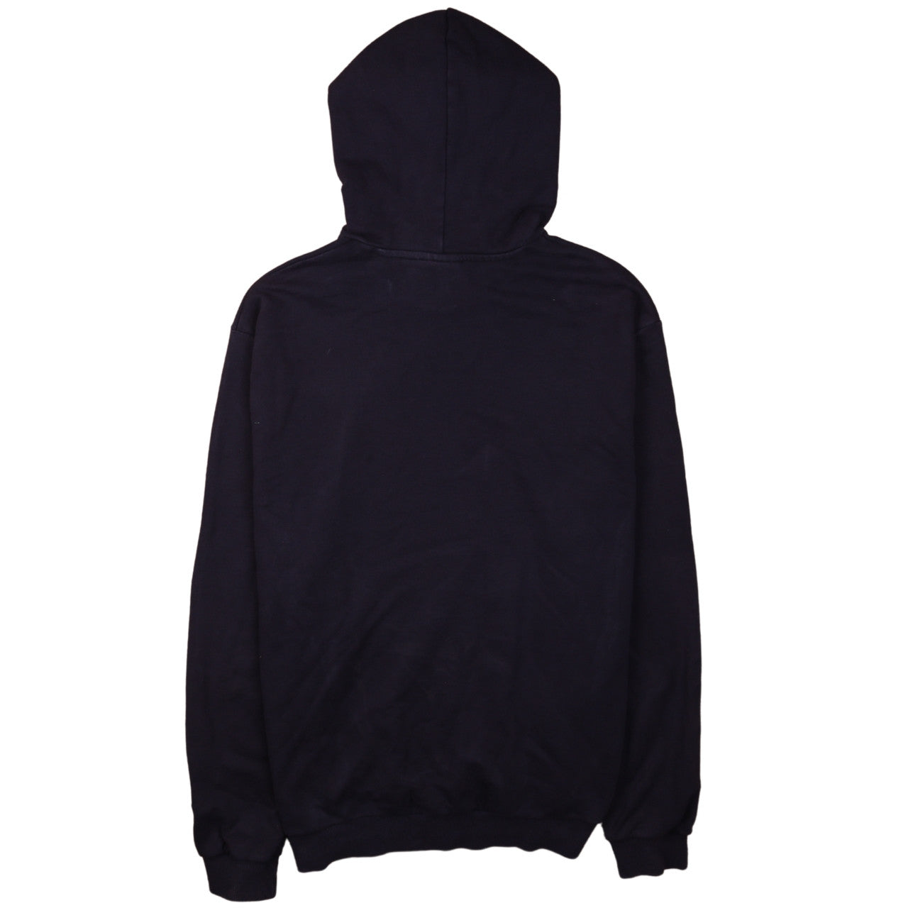 Puma Men's Black Pullover Hoodie L Logo Embroidered Sportswear