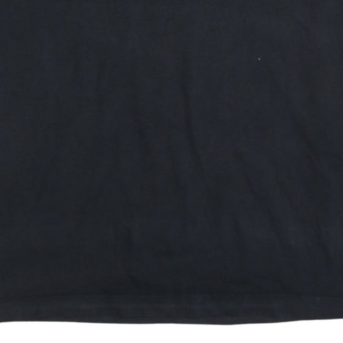 Calvin Klein Jeans Men's Black Logo Cotton T-Shirt Size L