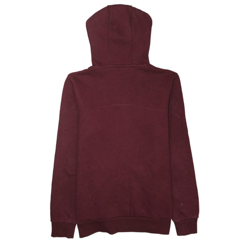 Ellesse Men's Red Pullover Hoodie Size M Logo Fleece Sweatshirt