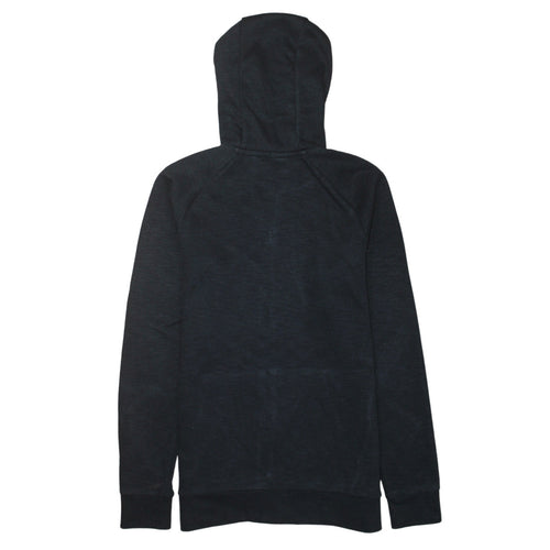 Nike Men's Black Full Zip Hoodie Small Cotton Blend Sportswear
