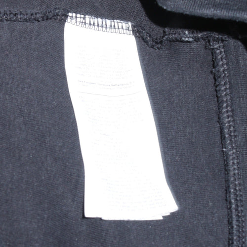 Nike Men's Black Full Zip Hoodie Small Cotton Blend Sportswear