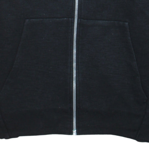 Nike Men's Black Full Zip Hoodie Small Cotton Blend Sportswear