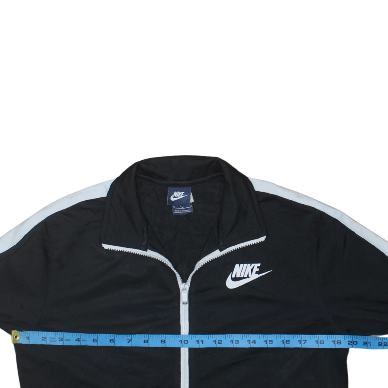 Nike Men's Black Full Zip Collared Sweatshirt M Sportswear