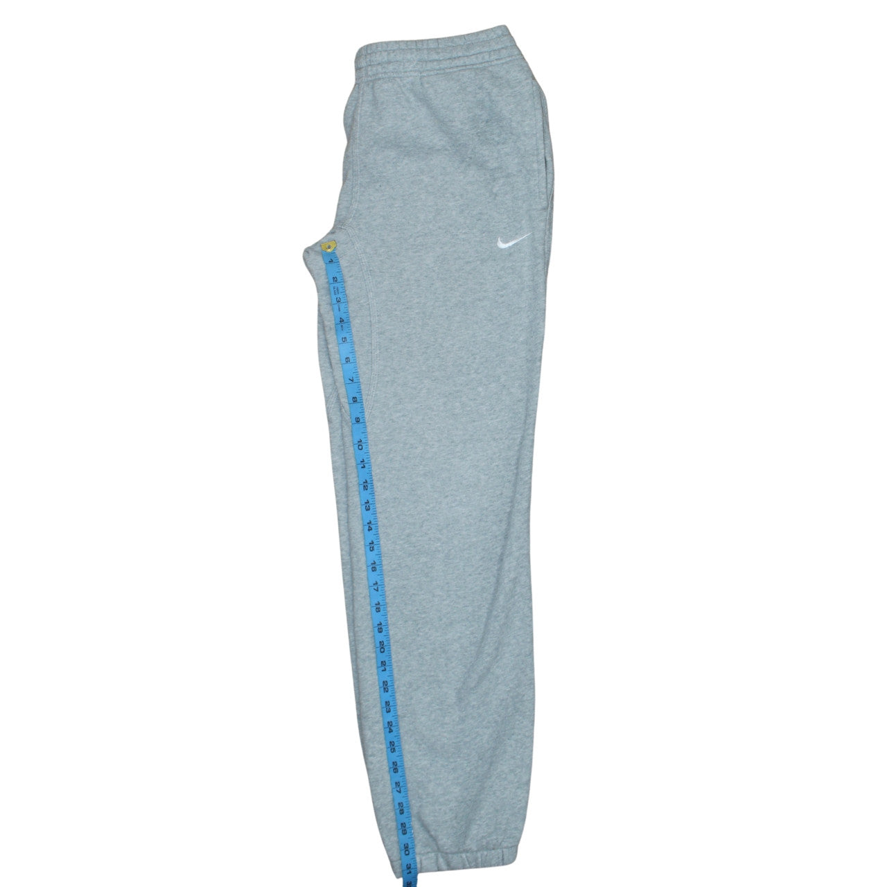 Nike Men's Grey Small Regular Fit Fleece Sweatpants