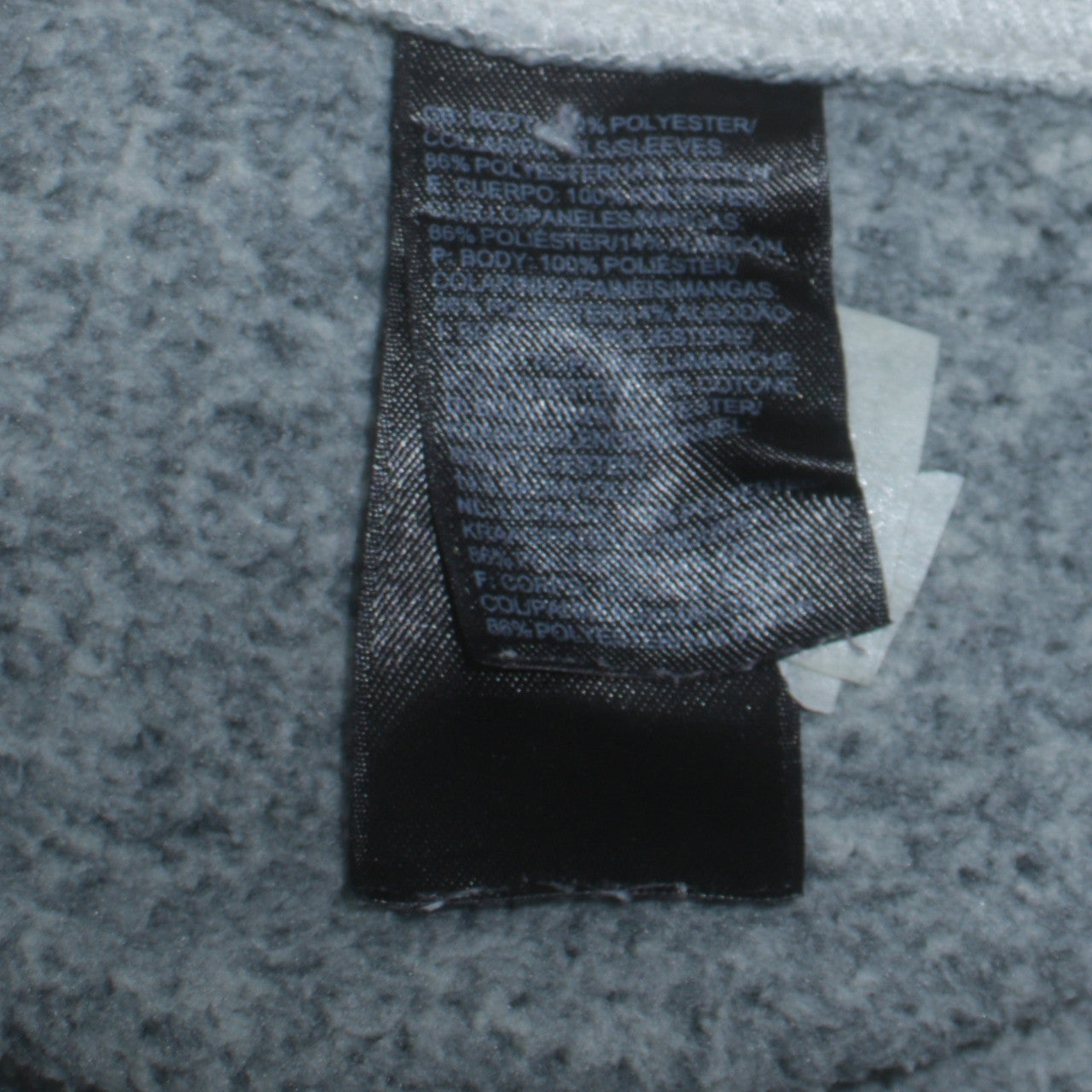 The North Face Women Grey Fleece Full Zip Jacket Size S