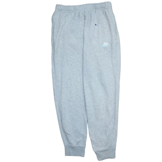 Nike Men’s Grey M Sweatpants French Terry Regular Fit Tapered