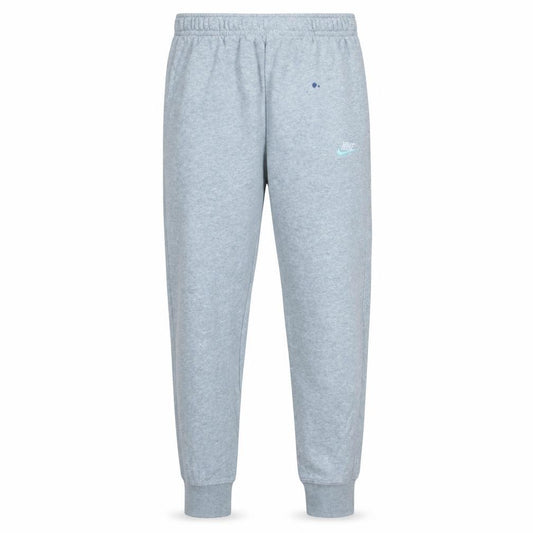 Front view of Nike Men’s Grey M Sweatpants French Terry Regular Fit Tapered