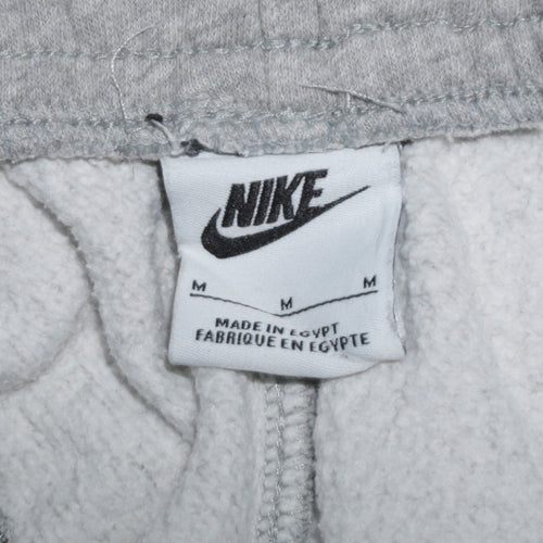 Nike Men’s Grey M Sweatpants French Terry Regular Fit Tapered