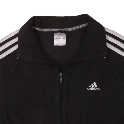 Adidas Women's Black Fleece Full Zip Basic Jacket Size M