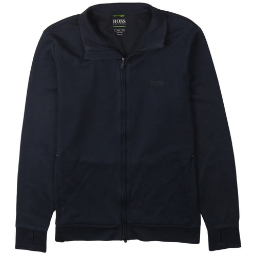 Hugo Boss Men's Blue Full Zip Slim Fit Sweatshirt M