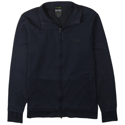 Hugo Boss Men's Blue Full Zip Slim Fit Sweatshirt M