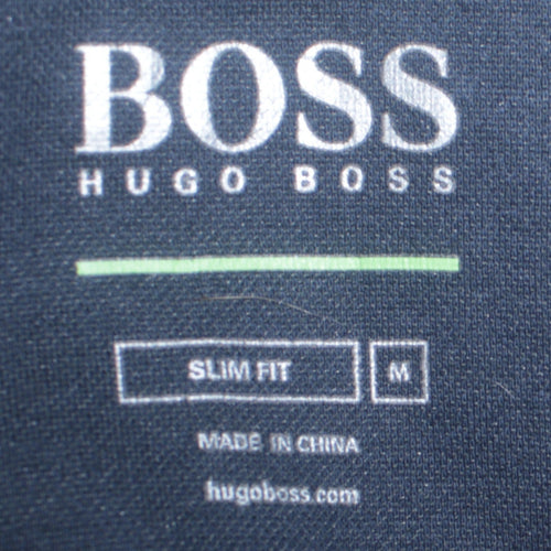 Hugo Boss Men's Blue Full Zip Slim Fit Sweatshirt M