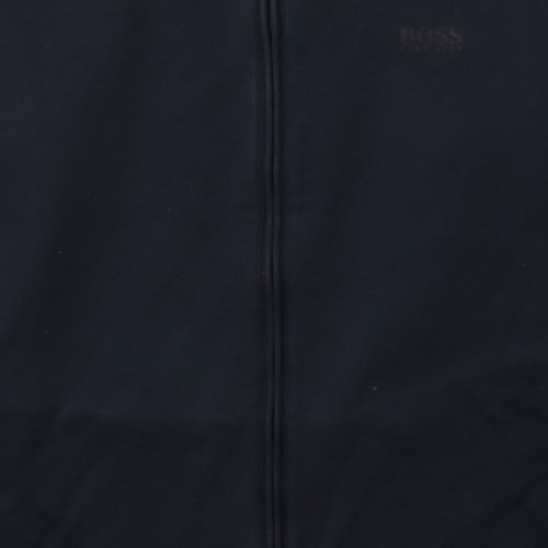 Hugo Boss Men's Blue Full Zip Slim Fit Sweatshirt M