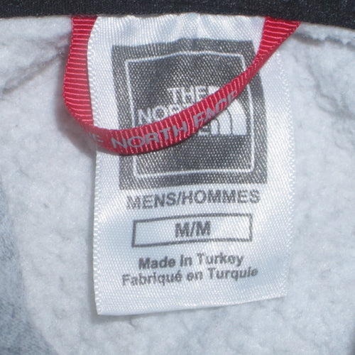 The North Face Men's Grey Pullover Hoodie M Regular Fit