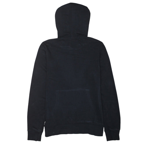 Champion Women's Black Large Pullover Hoodie with Logo Print