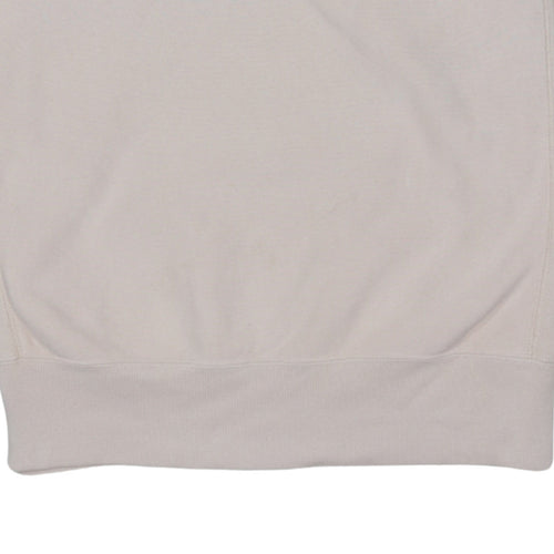 Champion Women's Beige Small Reverse Weave Pullover Sweatshirt