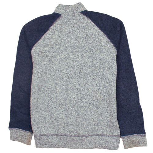 GAP Kids Boys Grey XL Full Zip Fleece Track Jacket