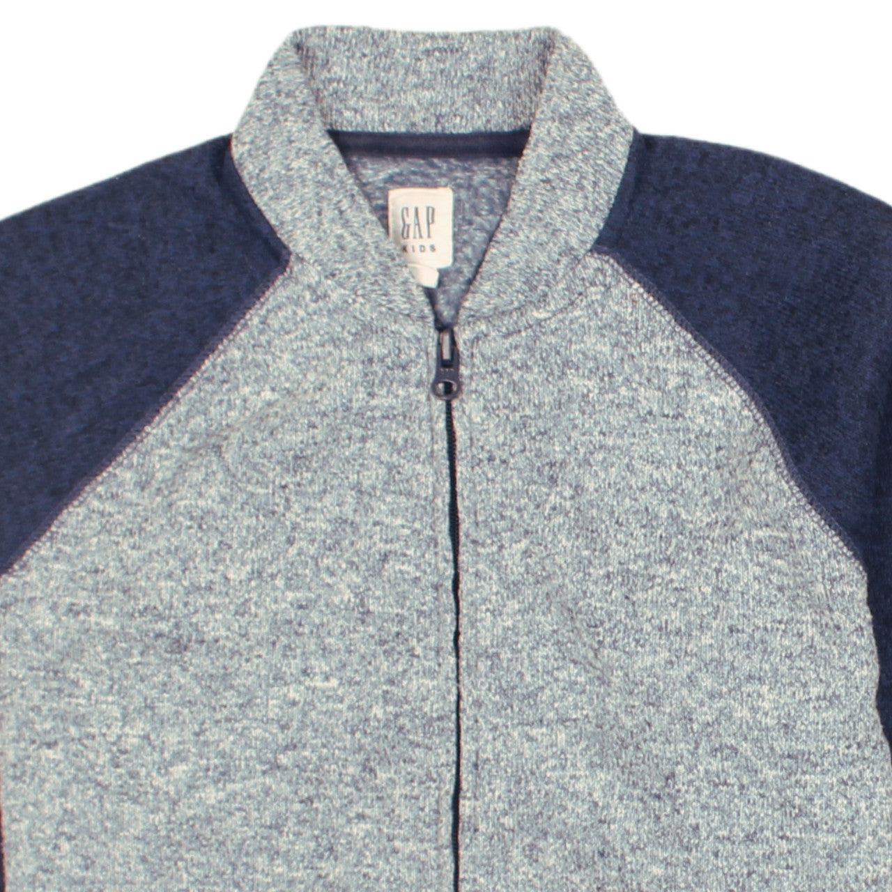 GAP Kids Boys Grey XL Full Zip Fleece Track Jacket