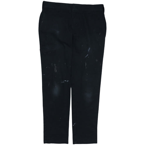 Dickies Men's Black 32x32 Regular Fit Workwear Chino Trousers