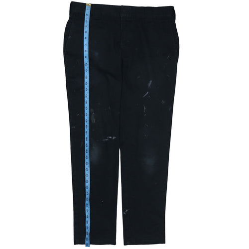 Dickies Men's Black 32x32 Regular Fit Workwear Chino Trousers