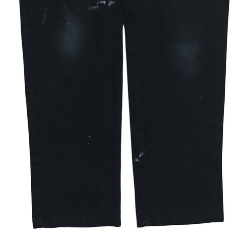 Dickies Men's Black 32x32 Regular Fit Workwear Chino Trousers