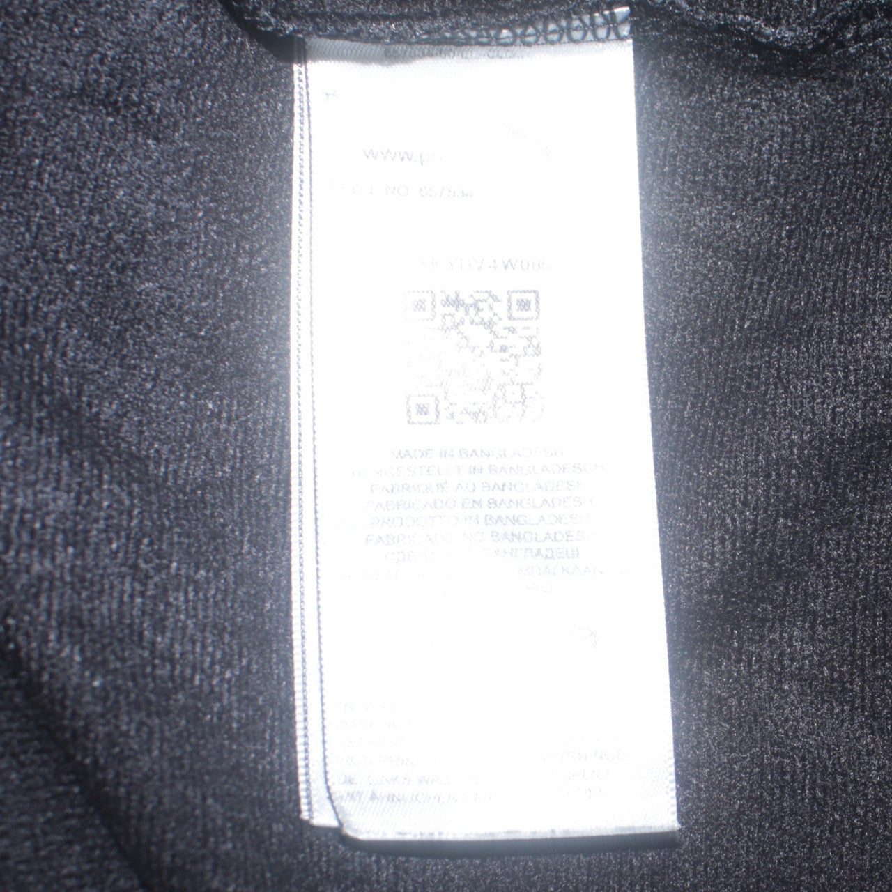 Puma Mens Black XL Full Zip Collared Sports Sweatshirt