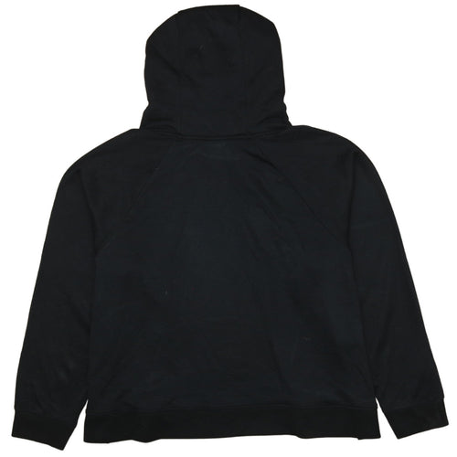 Nike Men's Black 2XL Pullover Hoodie with Logo Graphic Print