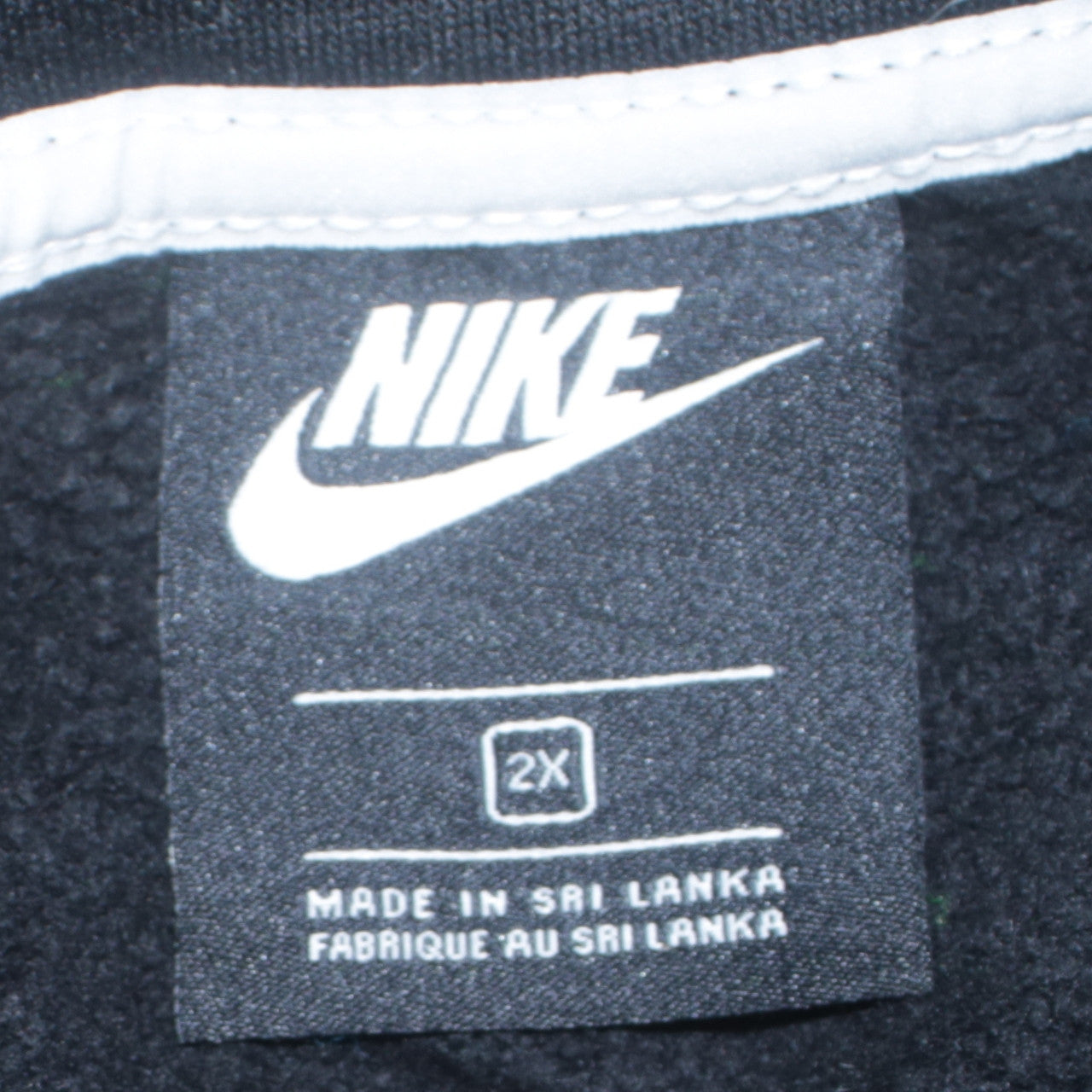 Nike Men's Black 2XL Pullover Hoodie with Logo Graphic Print